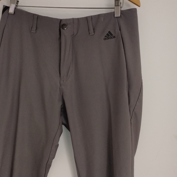 ADIDAS GREY GOLF PANTS SIZE MEDIUM - Picture 3 of 7
